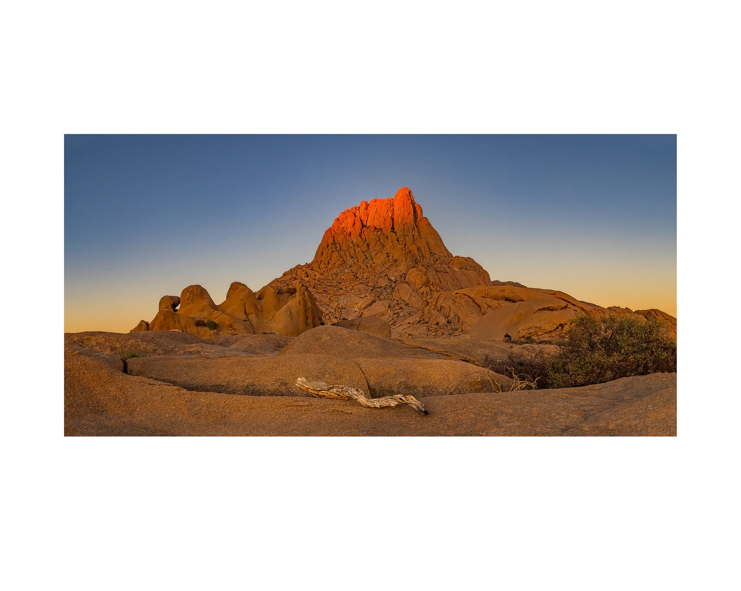 Fine art print of photograph Daybreak at Spitzkoppe by Jose Closs