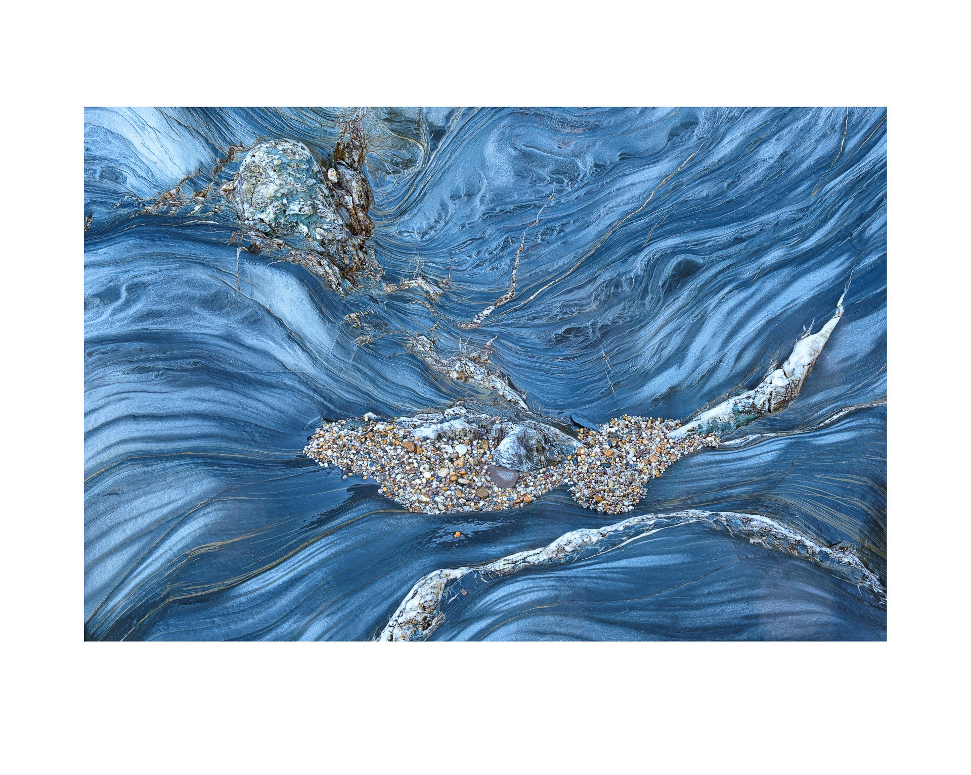Fine art print of photograph Limpet Rocks by Kevin Bonnett