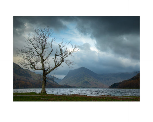 Fine art print of photograph Stormy Buttermere by Steven Gale