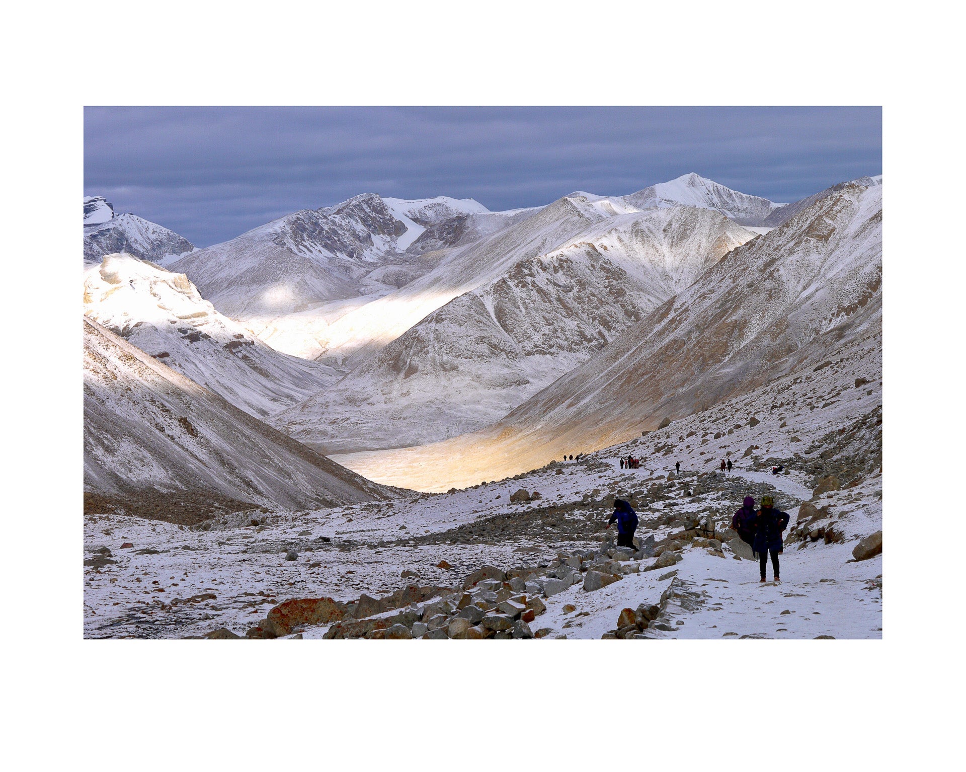 Fine art print of photograph Trans-Himalayas Tibet by Nick Gray