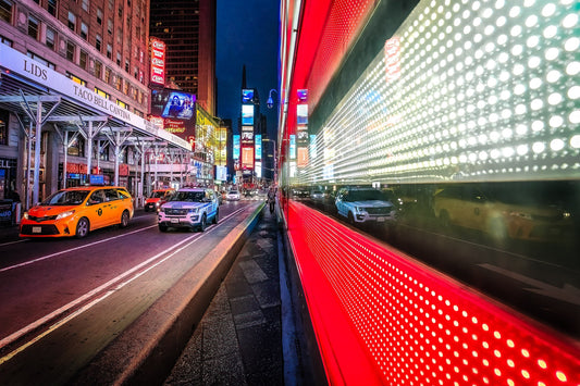 Fine art print of photograph New York - Flag by Mathew Mcquillan