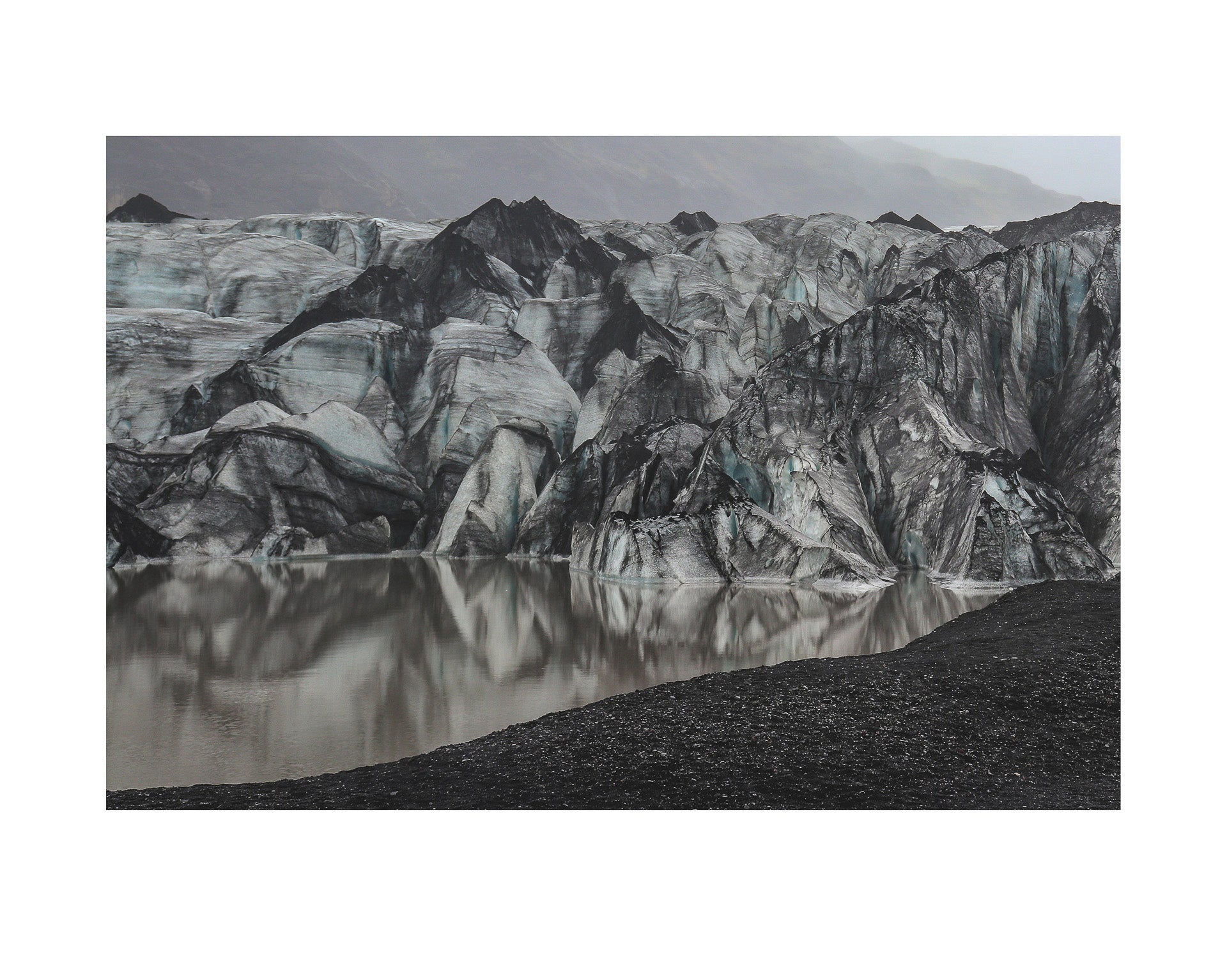 Fine art print of photograph Glacier by Katie Paquette