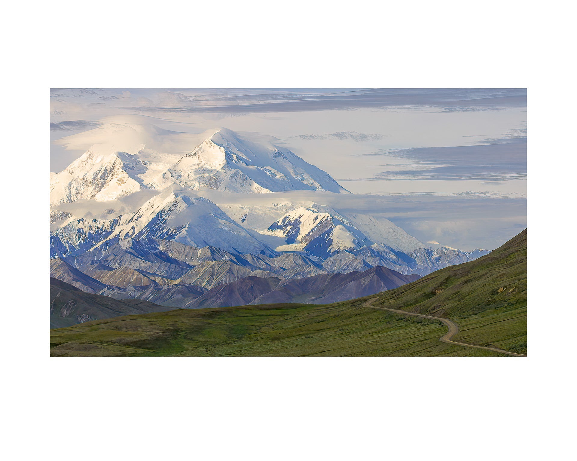 Fine art print of photograph Mount McKinley by Alvin Roussel