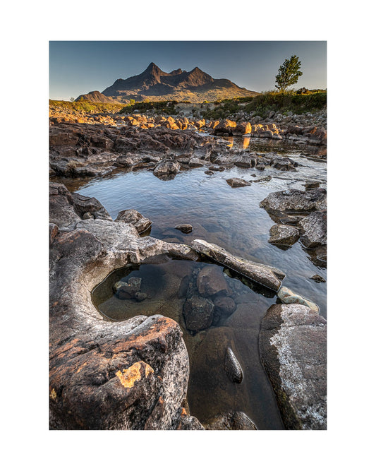 Fine art print of photograph Skye Rocks by Derrick Sansome